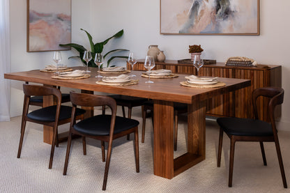Osaka Blackwood Heritage Dining Table - Made in Australia