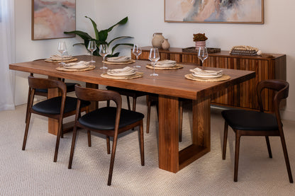 Osaka Blackwood Heritage Dining Table - Made in Australia