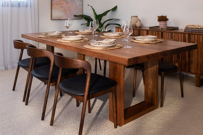Osaka Blackwood Heritage Dining Table - Made in Australia