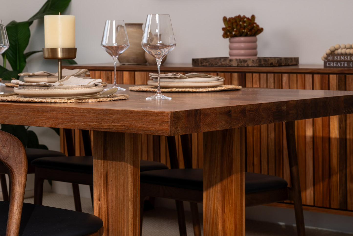 Hamilton Blackwood Heritage Dining Table - Made in Australia