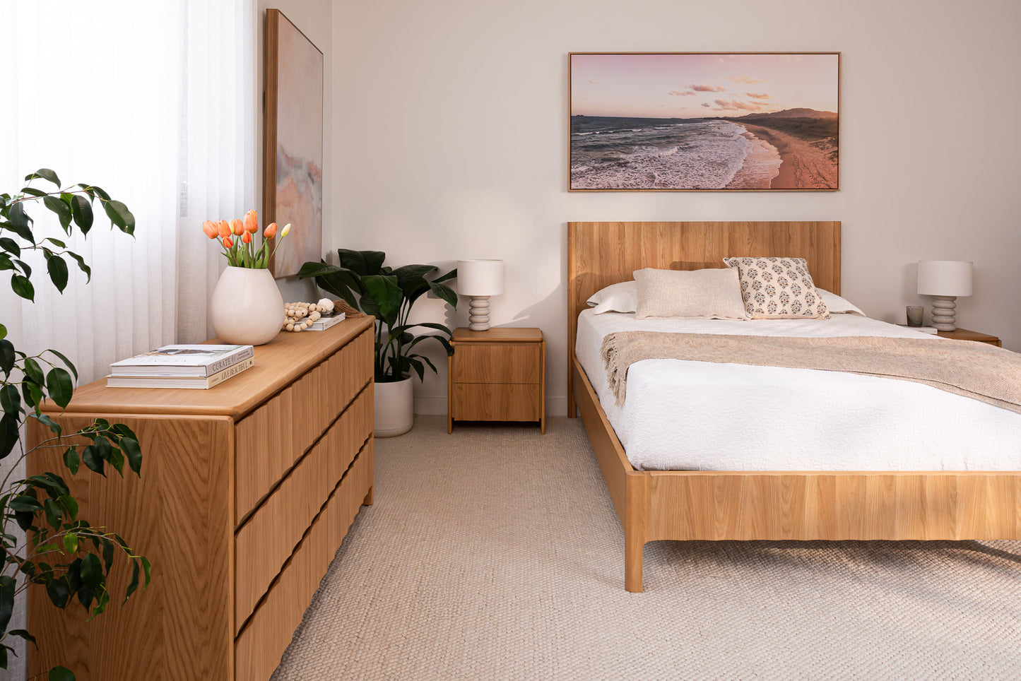 Brooklyn American Oak Bedside Table