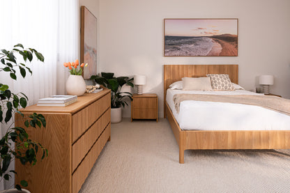 Brooklyn American Oak Bed Frame