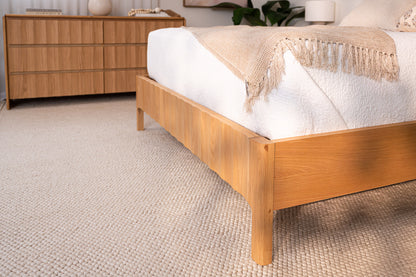 Brooklyn American Oak Bed Frame