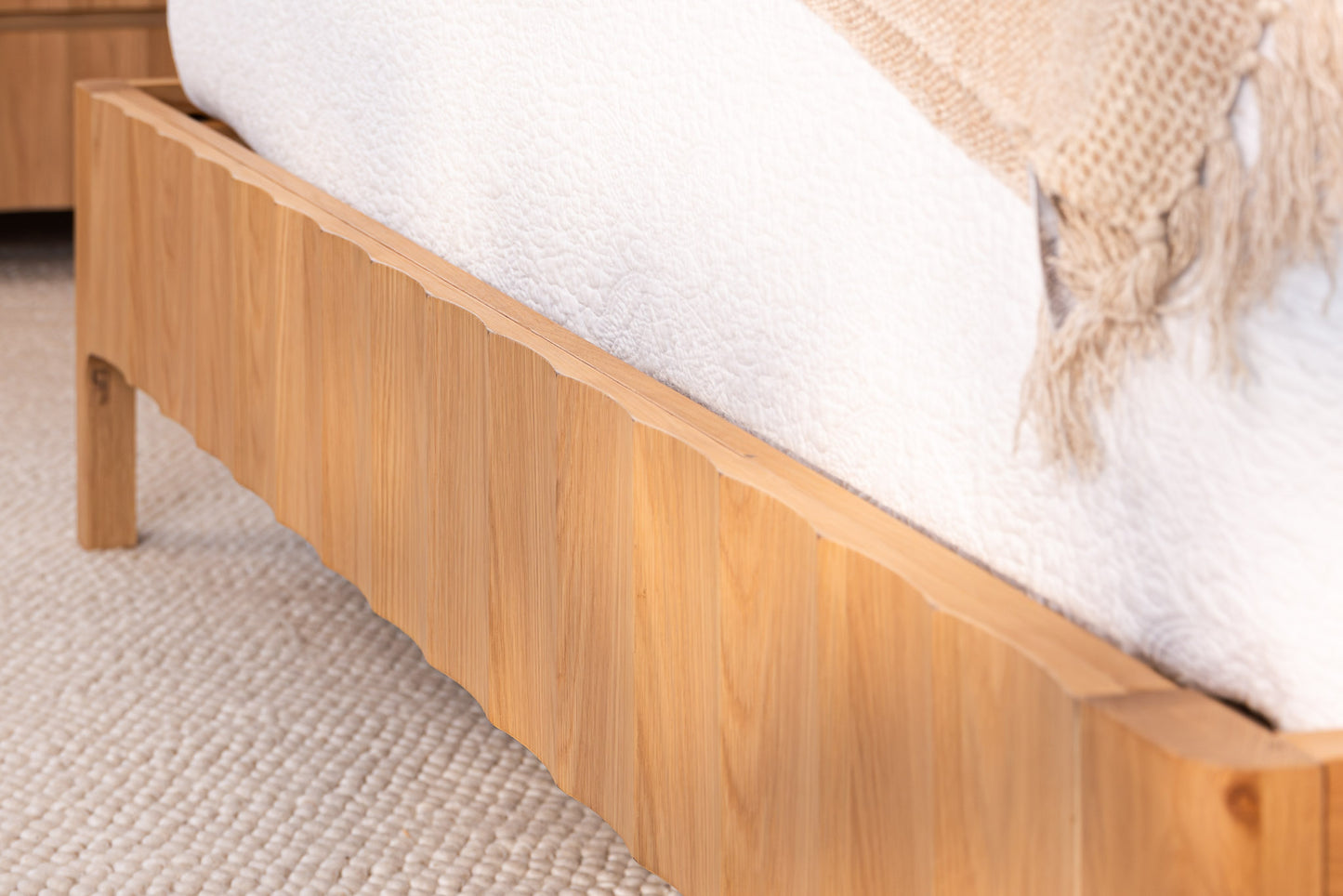 Brooklyn American Oak Bed Frame