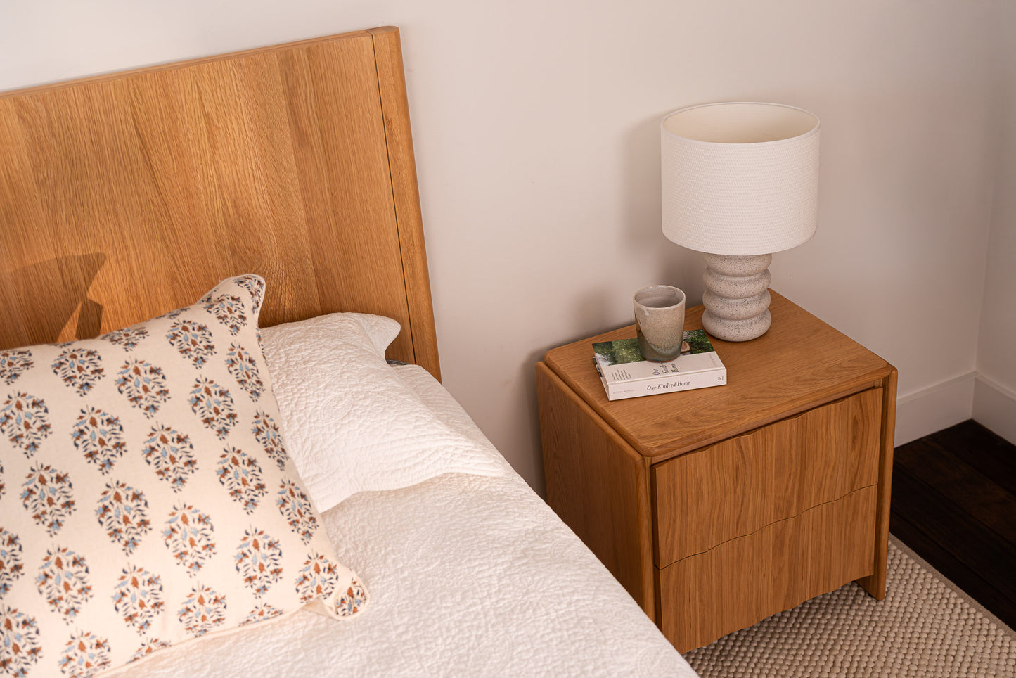 Brooklyn American Oak Bedside Table