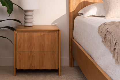 Brooklyn American Oak Bedside Table