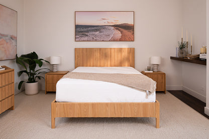 Brooklyn American Oak Bed Frame