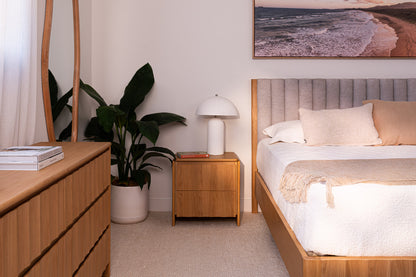 Brooklyn American Oak Bedside Table