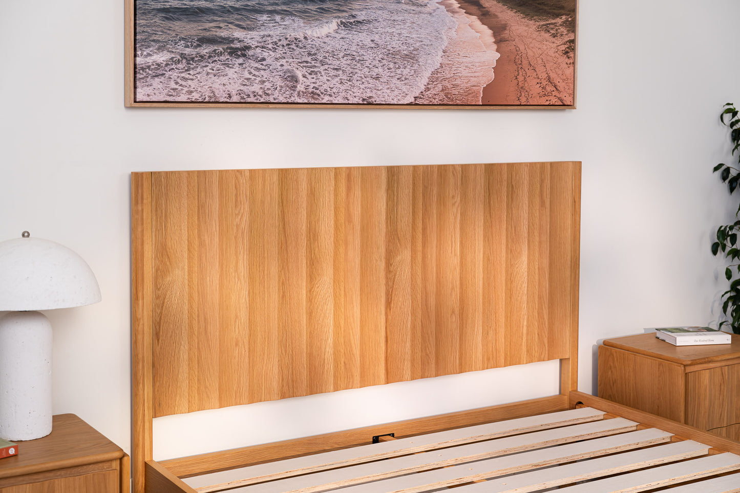 Brooklyn American Oak Bed Frame