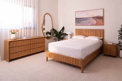 Brooklyn American Oak Bed Frame