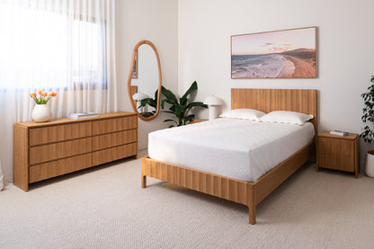 Brooklyn American Oak Bed Frame