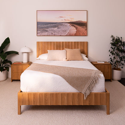 Brooklyn American Oak Bed Frame