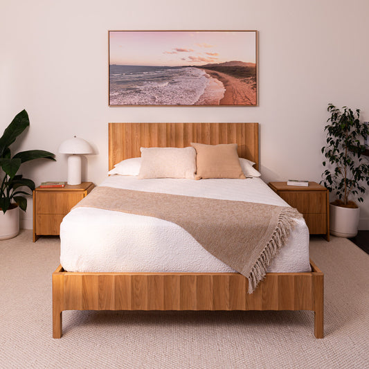 Brooklyn American Oak Bed Frame