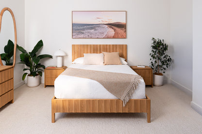 Brooklyn American Oak Bed Frame