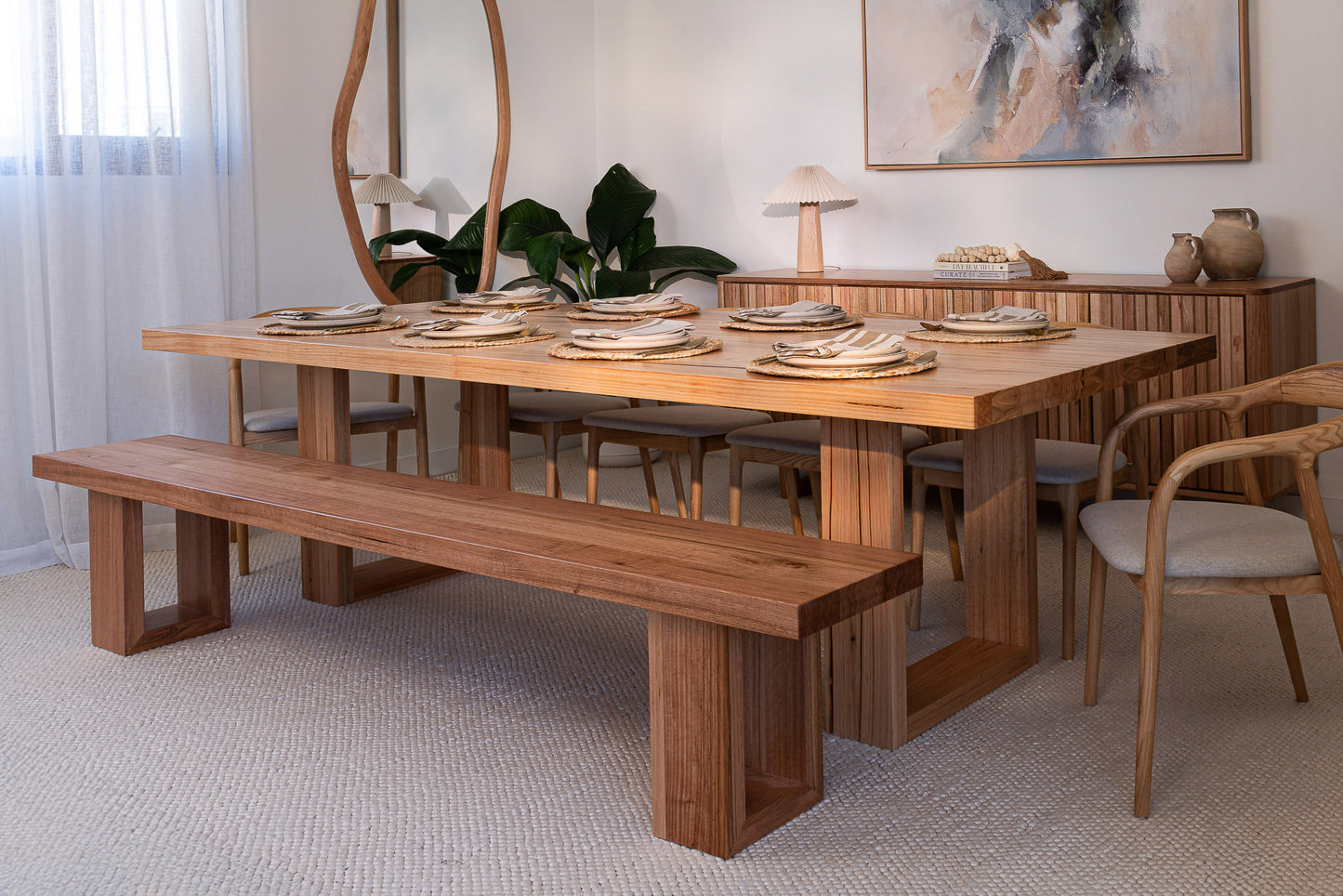 Osaka Vic Ash Bench Seat - Made in Australia