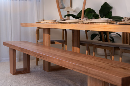 Osaka Vic Ash Feature Dining Table - Made in Australia