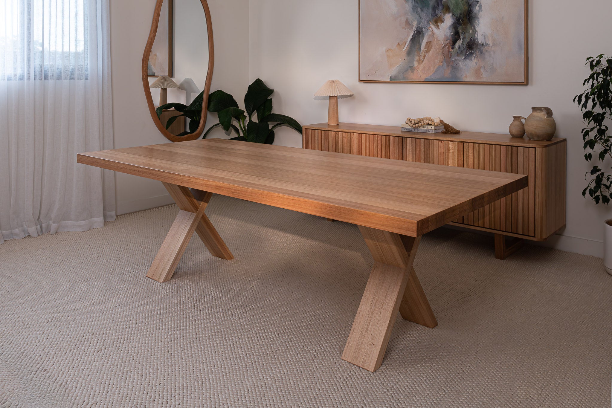 Axl Vic Ash Signature Dining Table – The Acacia Tree
