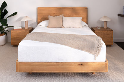 Solara American Oak Bed Frame