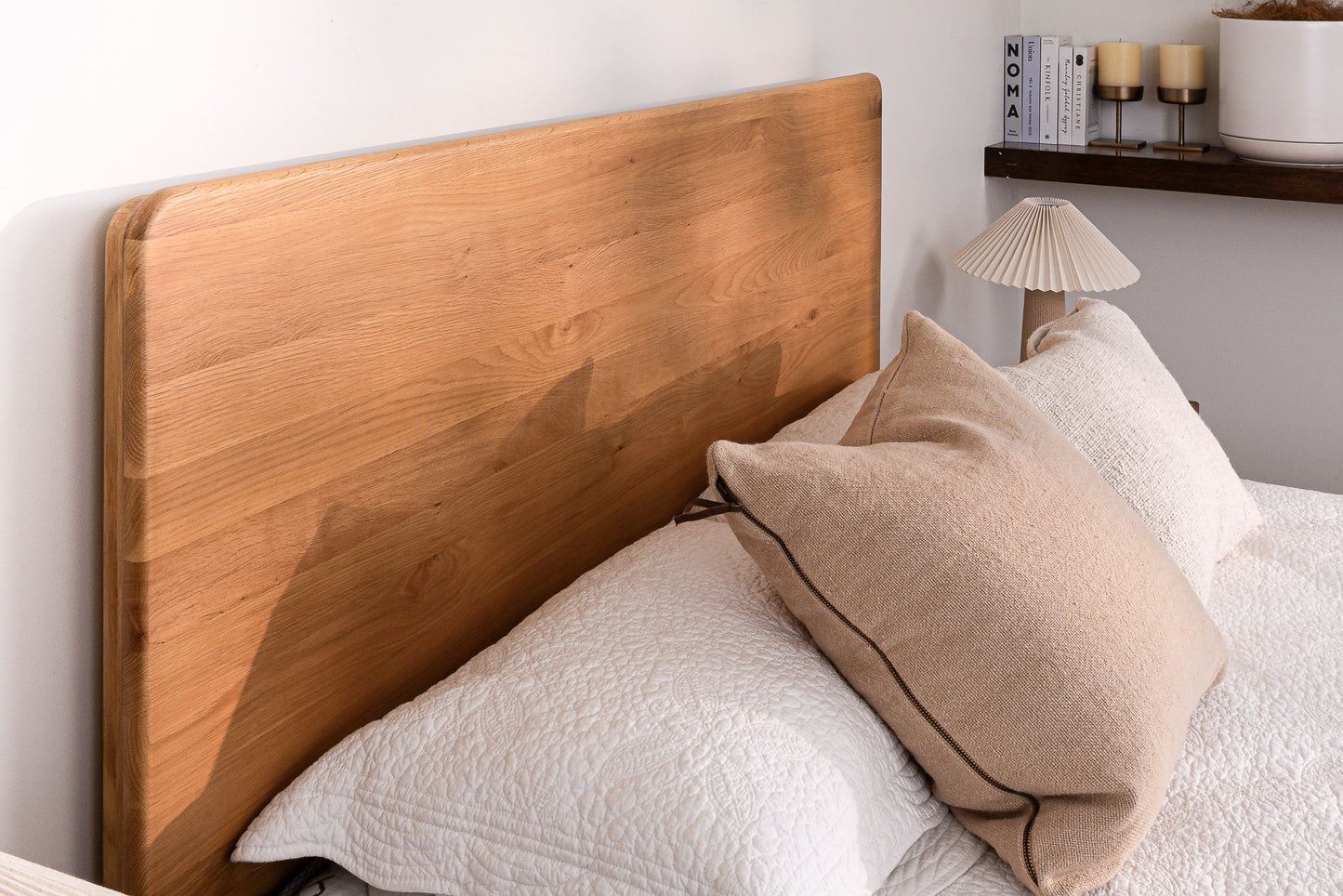 Solara American Oak Bed Frame