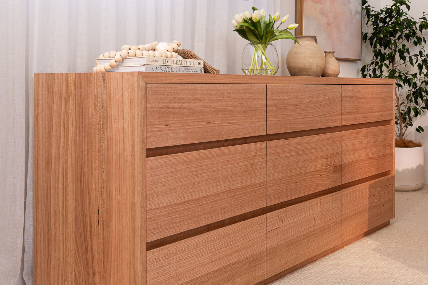 Cape Town Tasmanian Oak Dresser