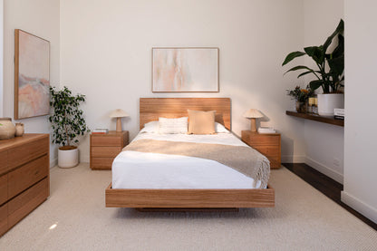 Ex Demo Set of 2 Cape Town Tasmanian Oak Bedside Table