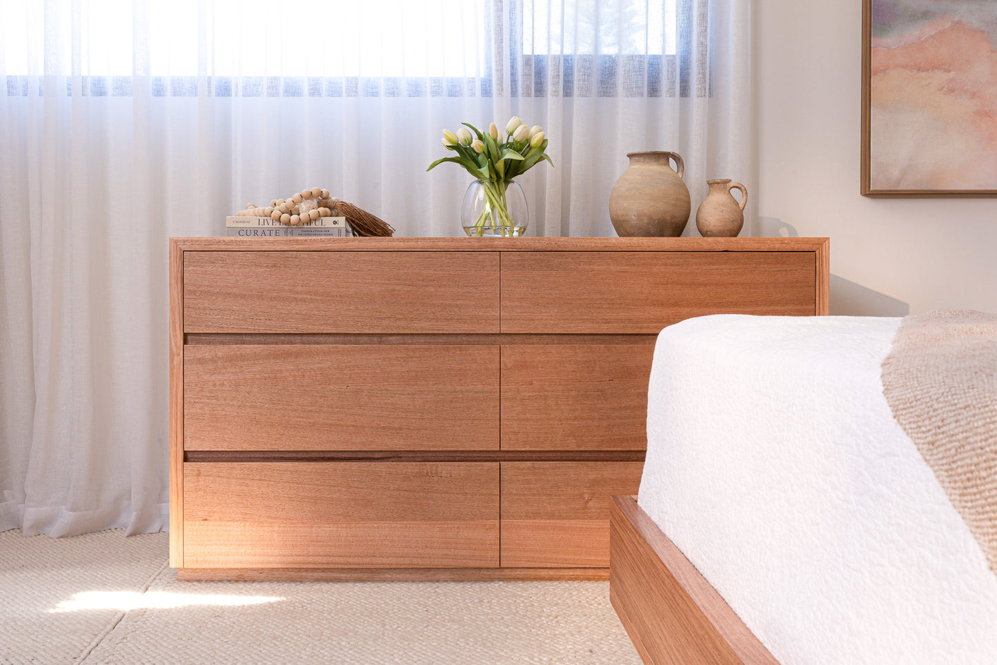 Cape Town Tasmanian Oak Dresser
