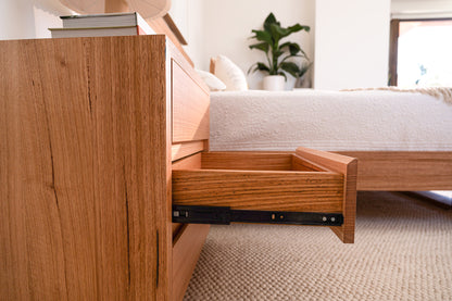 Ex Demo Set of 2 Cape Town Tasmanian Oak Bedside Table