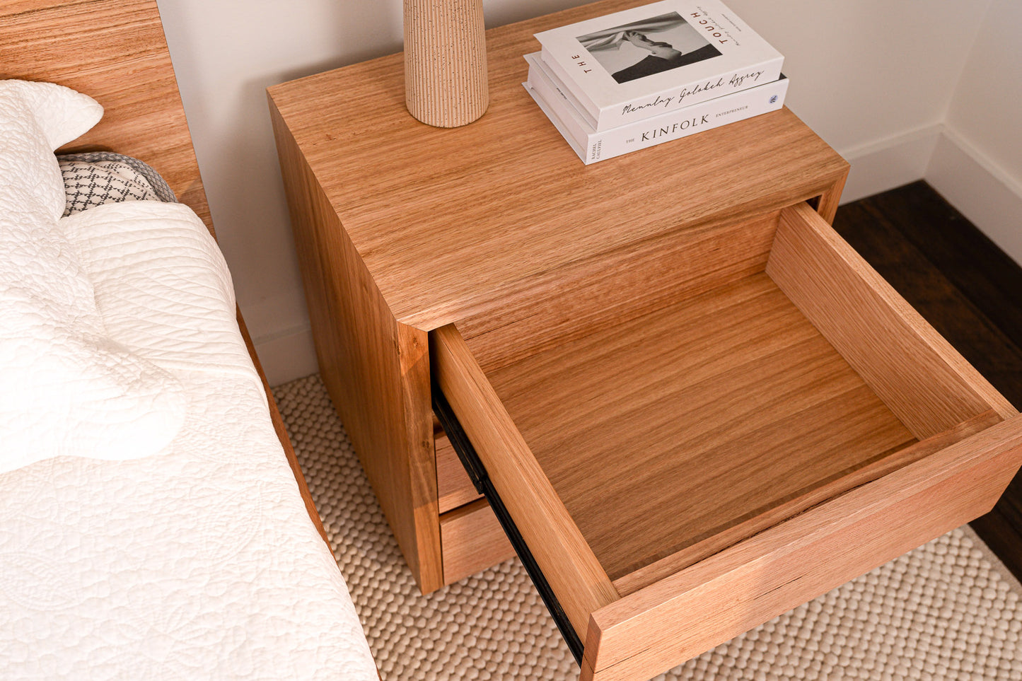 Cape Town Tasmanian Oak Bedside Table
