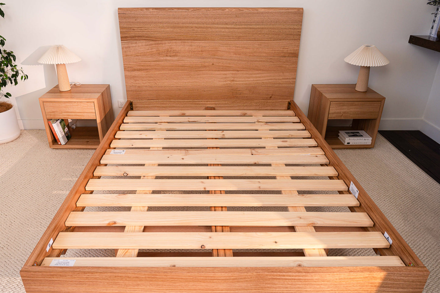 Kobe Live Edge Tasmanian Oak Bed Frame