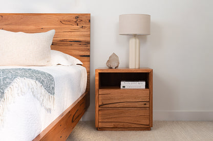 Cape Town Messmate Bedside Table (Honey Oak Stain)