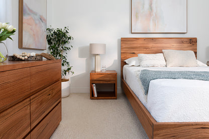 Cape Town Messmate Bedside Table (Honey Oak Stain)