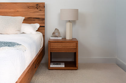 Cape Town Messmate Bedside Table (Honey Oak Stain)
