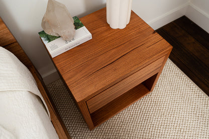 Cape Town Messmate Bedside Table (Honey Oak Stain)