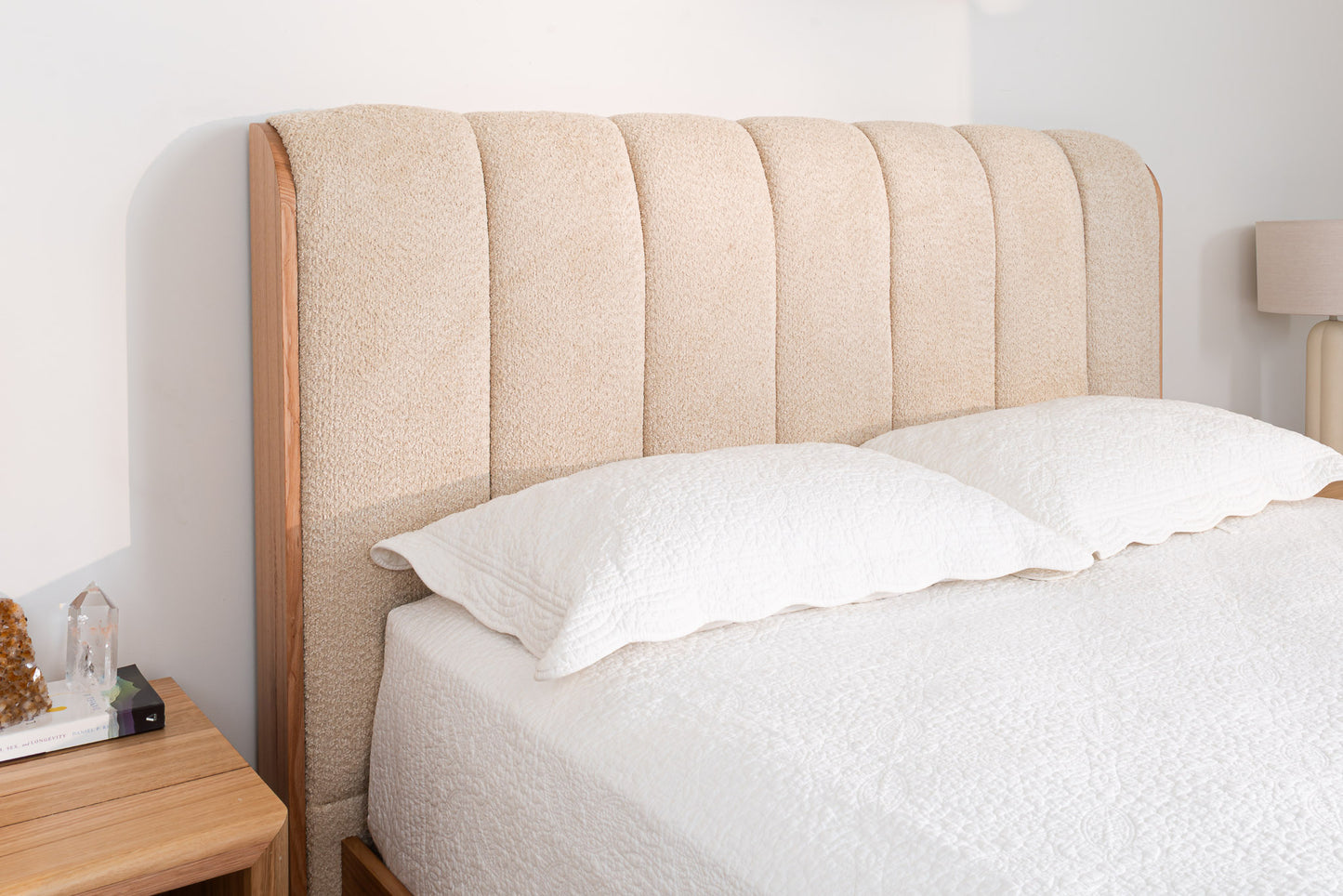 Yakka Cloud Tasmanian Oak Feature Grade Bed Frame