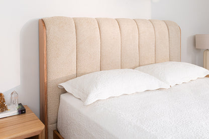 Yakka Cloud Tasmanian Oak Feature Grade Bed Frame