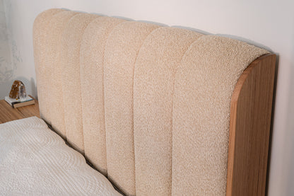 Yakka Cloud Tasmanian Oak Feature Grade Bed Frame