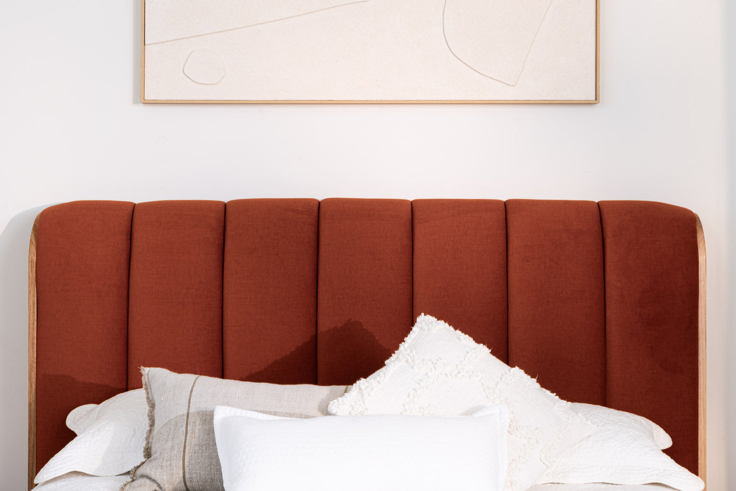 Yakka Cloud Tasmanian Oak Feature Grade Bed Frame