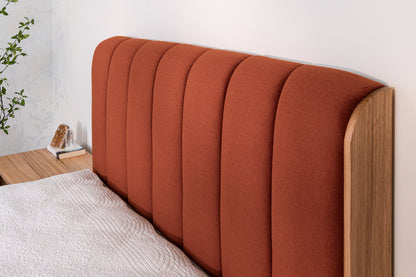 Yakka Cloud Tasmanian Oak Feature Grade Bed Frame