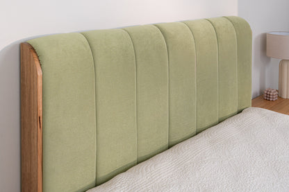 Yakka Cloud Tasmanian Oak Feature Grade Bed Frame