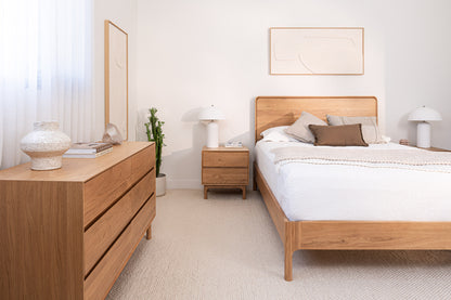 Emery American Oak Bed Frame