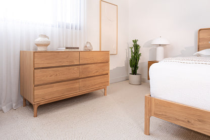 Emery American Oak Dresser