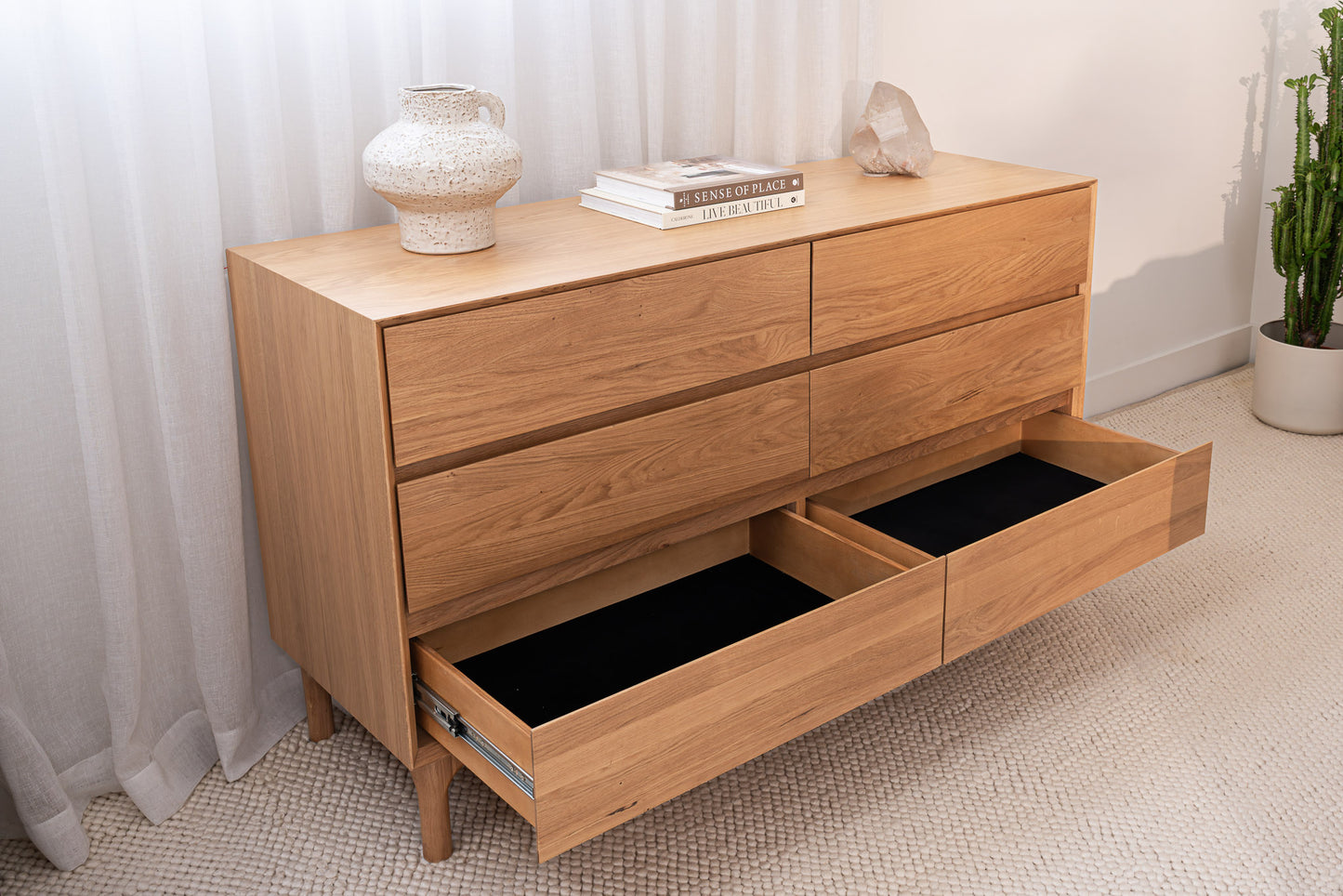 Emery American Oak Dresser