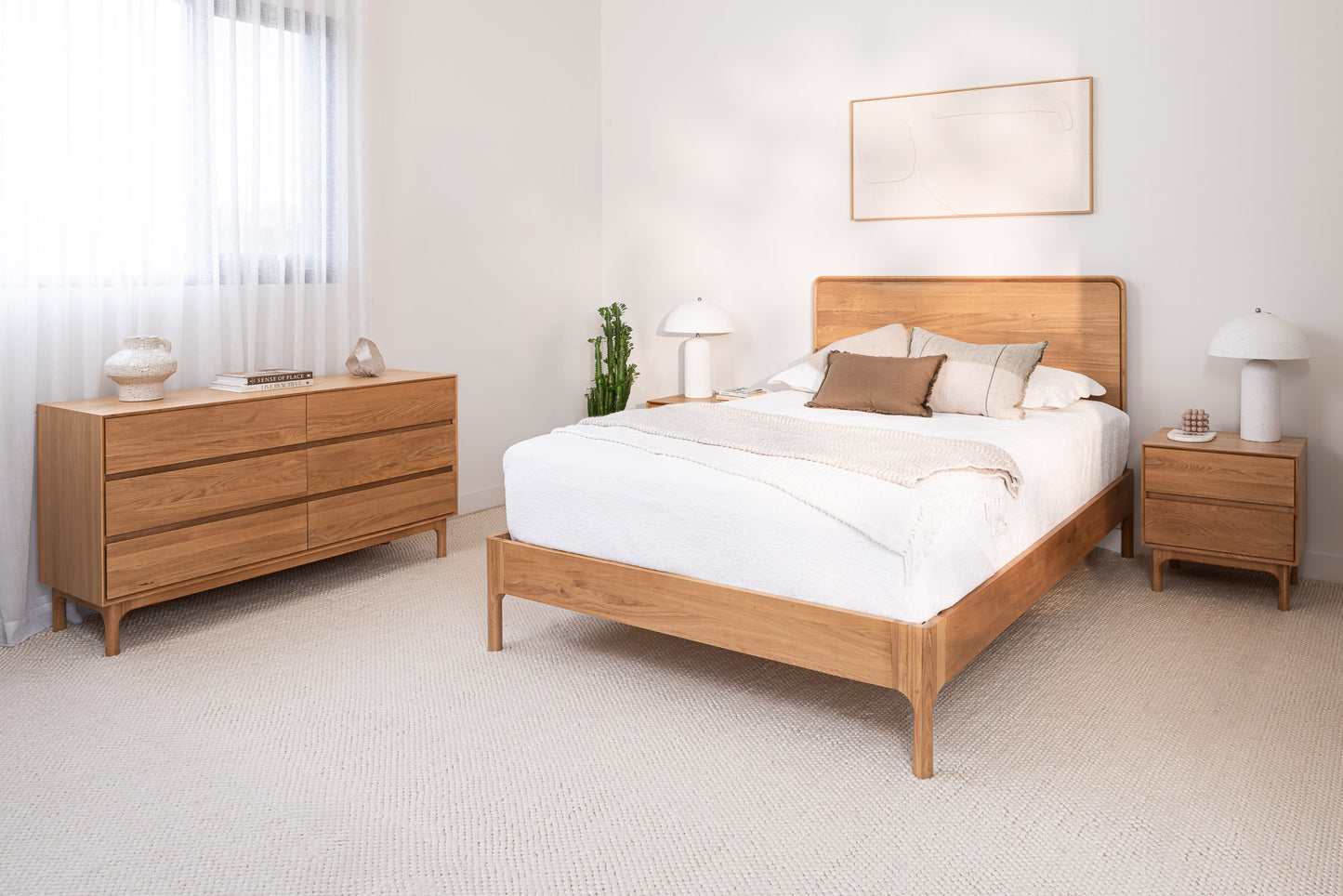 Emery American Oak Dresser