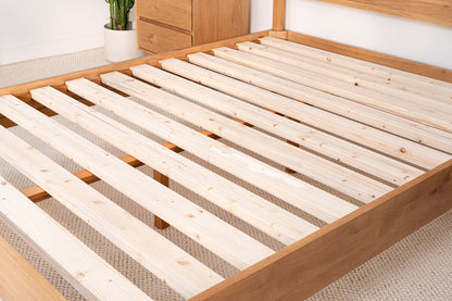 Emery Walnut Bed Frame