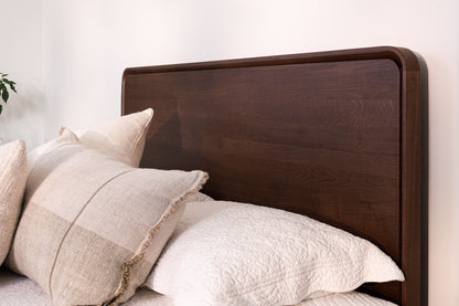 Emery Walnut Bed Frame