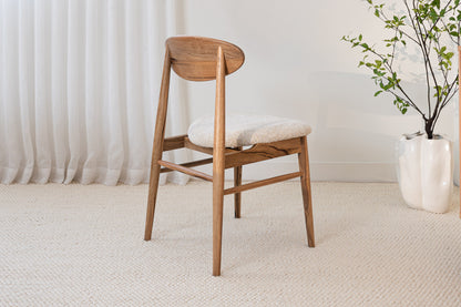 Eluna Marri Natural Upholstered Dining Chair