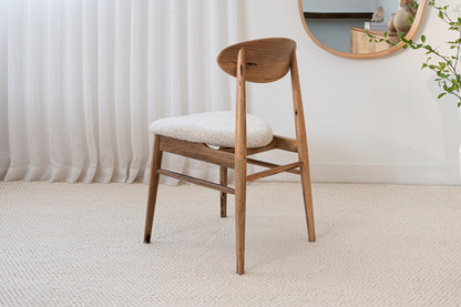 Eluna Marri Natural Upholstered Dining Chair