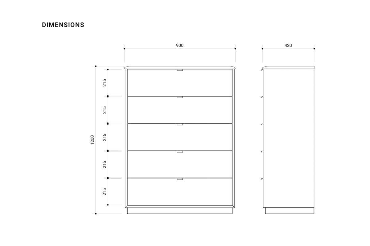 Monaco Messmate Tallboy