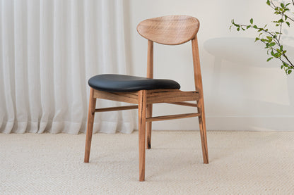 Eluna Marri Black PU Upholstered Dining Chair