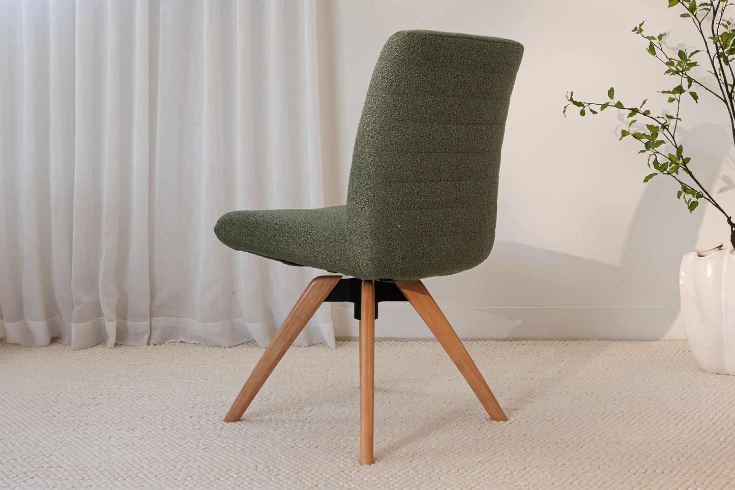 Hygge Swivel Upholstered Dining Chair